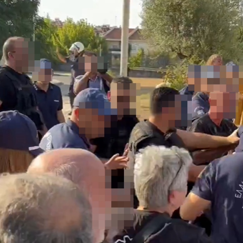 Στιγμιότυπο από το βίντεο που δημοσίευσε