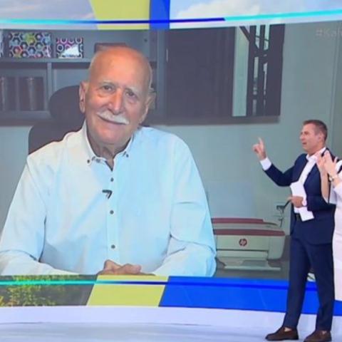 Ο Γιώργος Παπαδάκης επέστρεψε στο «Καλημέρα Ελλάδα»