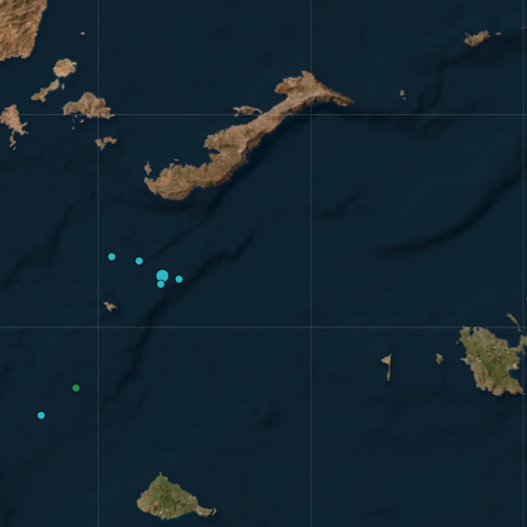 Σεισμός τώρα στην Αμοργό