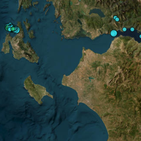 Σεισμός τώρα στην Κεφαλονιά - Αισθητός σε πολλές περιοχές του νησιού