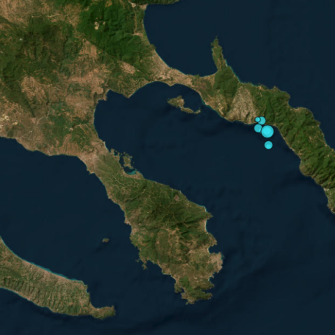 Ισχυρός σεισμός τα ξημερώματα στο Άγιο Όρος - Αισθητή και στη Θεσσαλονίκη η δόνηση