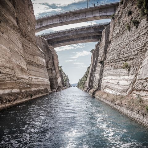 H Διώρυγα της Κορίνθου
