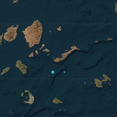 Σεισμός τα ξημερώματα στην Αμοργό 