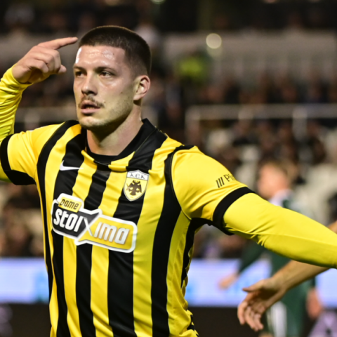 ΑΕΚ: Το 1-0 κόντρα στον Παναθηναϊκό με τον Γιόβιτς 