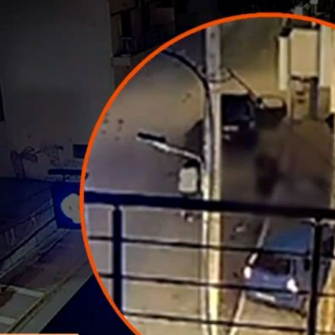 Στιγμιότυπο από το θανατηφόρο τροχαίο στη Λούτσα