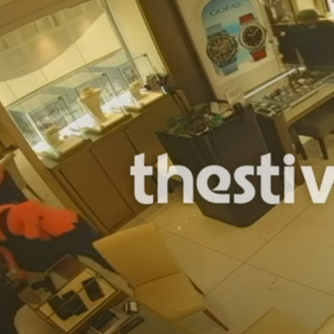 Χαλκιδική: Βίντεο ντοκουμέντο από τη ληστεία σε κοσμηματοπωλείο – Πώς έδρασαν οι «Ροζ Πάνθηρες» 