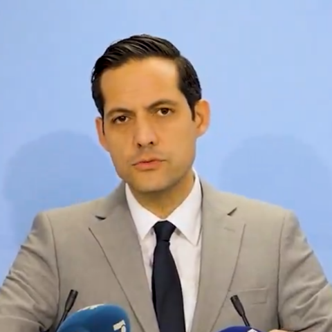 Ο κυβερνητικός εκπρόσωπος της Κύπρου, Κωνσταντίνος Λετυμπιώτης