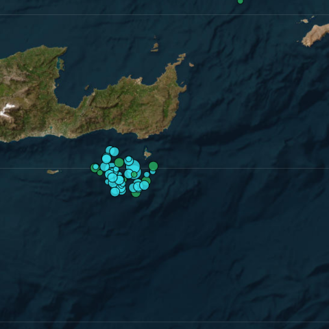 Νέος σεισμός στο Λασίθι το πρωί της Δευτέρας