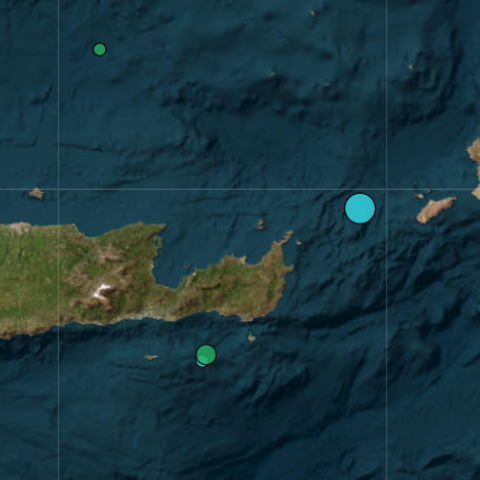Σεισμός στην Κρήτη