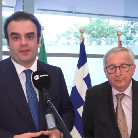 Συνάντηση Πιερρακάκη - Γιούνκερ: «Κανείς δεν θα πίστευε πριν χρόνια ότι ένας Έλληνας θα βρισκόταν στο τιμόνι του Eurogroup»