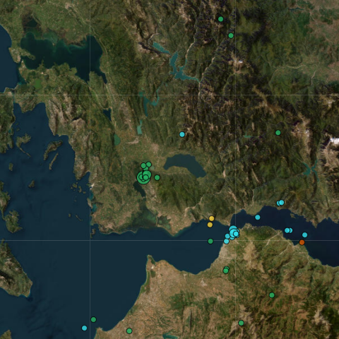 Σεισμός τώρα στο Αιτωλικό 