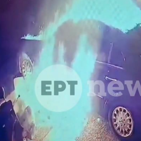 Βίντεο ντοκουμέντο από την εμπρηστική επίθεση στου Ζωγράφου 