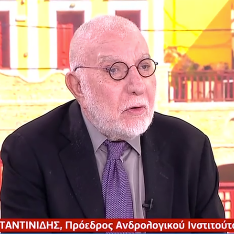 Ο πρόεδρος του Ανδρολογικού Ινστιτούτου, Κωνσταντίνος Κωνσταντινίδης