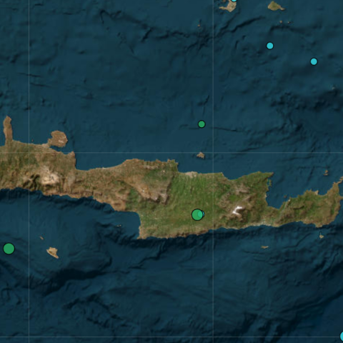 Σεισμός τώρα στην Κρήτη