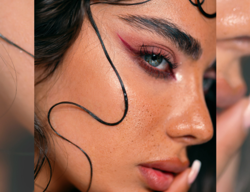 Μακιγιάζ: Το κόκκινο eyeliner αρχίζει να γίνεται κανονική τάση