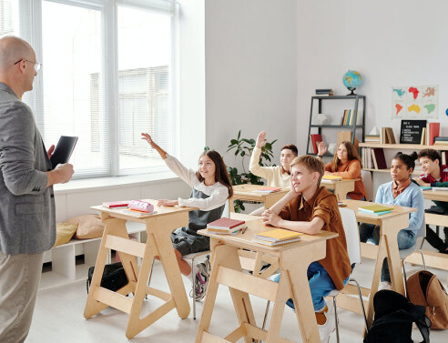 Παιδιά σε σχολική τάξη