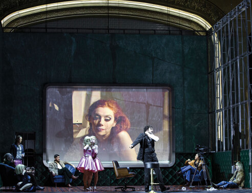 Contes d'Hoffmann_E. Cutler, W. White, M. Losier, Dancers, A. Fonte, L. Byoungjin © Bernd Uhlig, La Monnaie De Munt
