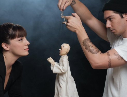 Η Ραφίκα Σαουίς και ο Γιωργής Παρταλίδης.