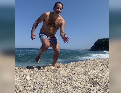 Ο Σπύρος Πέγκας.