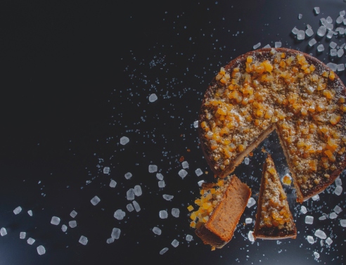 Βασιλόπιτα με άρωμα μελομακάρονου 