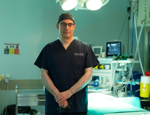 Ο καθηγητής χειρουργικής Γιώργος Σωτηρόπουλος