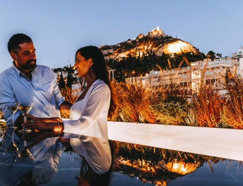 Athens Flair: Ένα μαγικό roof garden στη σκιά του Λυκαβηττού