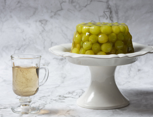 Ζελέ από γλυκό κρασί Σάμου 