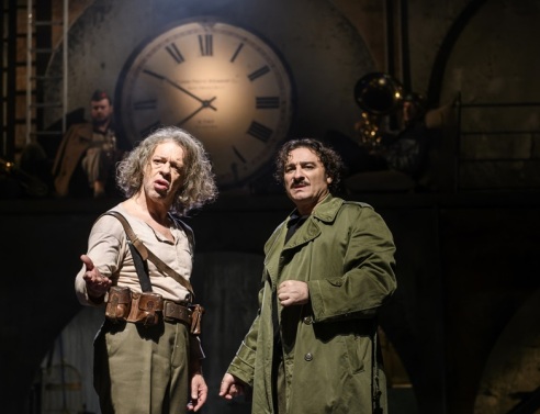 Βασίλης Χαραλαμπόπουλος και Γιάννης Τσορτέκης στο Underground στο Ακροπόλ