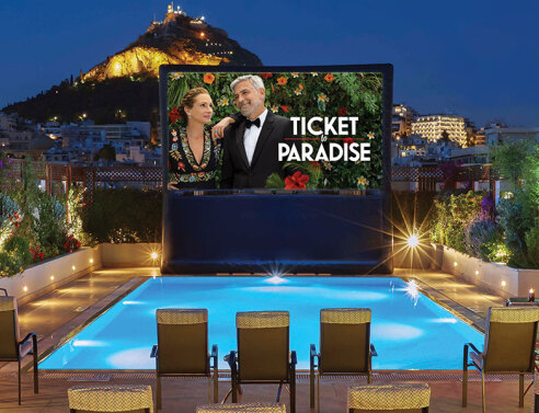 Pool Your Cinema: Η ξεχωριστή εμπειρία του θερινού σινεμά στο Ξενοδοχείο Μεγάλη Βρεταννία
