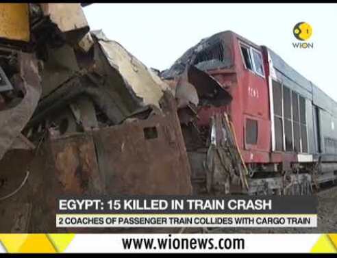 Σιδηροδρομική τραγωδία στην Αίγυπτο: Τουλάχιστον 15 νεκροί από σύγκρουση τρένων (video)