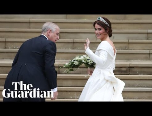 Η πριγκίπισσα Ευγενία παντρεύτηκε στην ίδια εκκλησία με τον πρίγκιπα Χάρι (εικόνες, video)