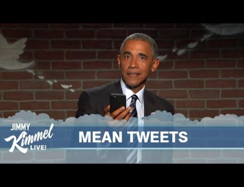 Πώς αντιδρά ο Ομπάμα διαβάζοντας tweets εναντίον του (video) 