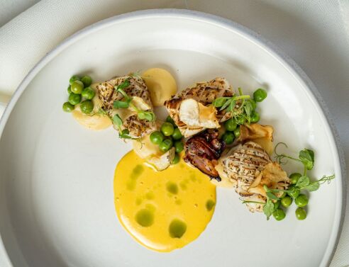 Μυλοκόπι με ριζότο γεμιστά στο Εν Πλω