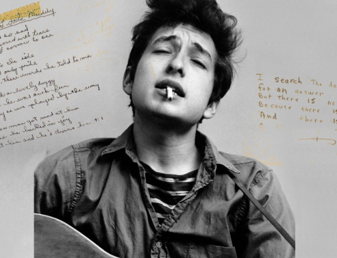 Σπάνια χειρόγραφα ποιήματα του Bob Dylan