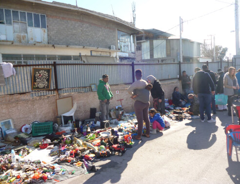 Κυριακή στα υπαίθρια παζάρια του Βοτανικού
