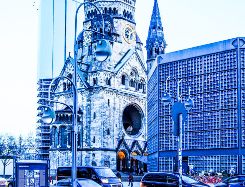 Τα πεζοδρόμια του Βερολίνου