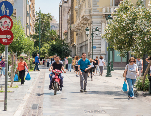Είμαστε έτοιμοι για ένα  πεζοδρομημένο εμπορικό τρίγωνο;