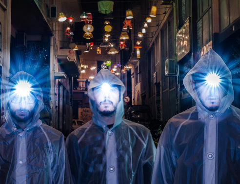 Καθημερινή βράδυ στο κέντρο της πόλης