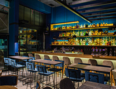 Spoiled cocktail bar