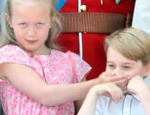  Σαβάνα Φίλιπς: Η δισέγγονη της Ελισάβετ δεν δίνει μία για τον μέλλοντα βασιλιά Τζορτζ (video, εικόνες) 