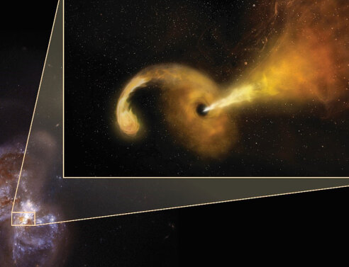 Επιστήμονες είδαν για πρώτη φορά μαύρη τρύπα να «καταπίνει» ολόκληρο άστρο