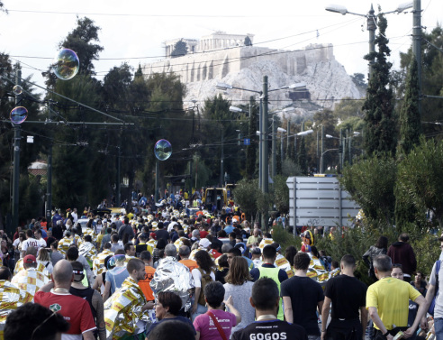 Οι εθελοντές του αγώνα