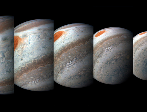 Αποστολή Juno: Κόβουν την ανάσα οι νέες φωτογραφίες από τον πλανήτη Δία (εικόνες, video)