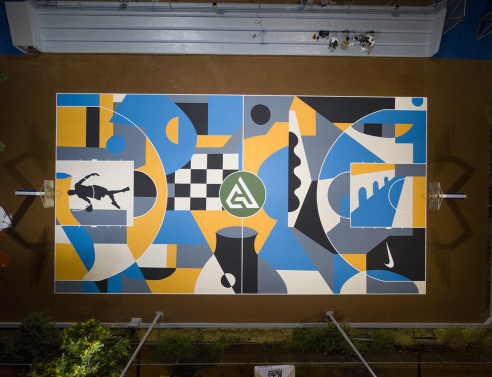 Το γήπεδο των Αμπελοκήπων που αφιερώνει στον Γιάννη Αντετοκούνμπο ο Cacao Rocks 