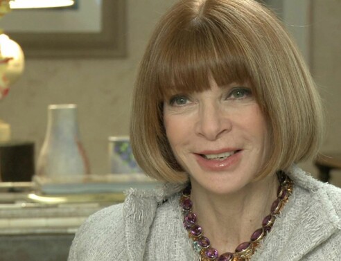 Το μοντέλο που έκανε την Άννα Γουίντουρ να χαμογελάσει