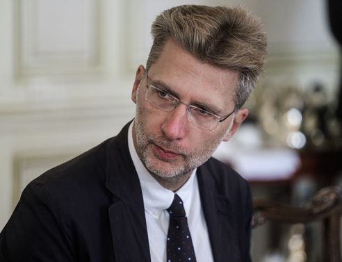  O Άκης Σκέρτσος, υφυπουργός παρά τω Πρωθυπουργώ