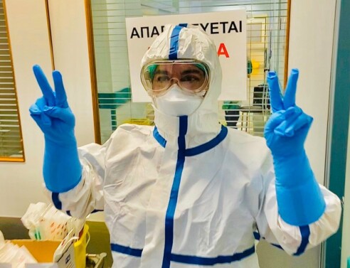 H Σοφία Καλανταρίδου που ξενεγεννά εγκύους με κορωνοϊό