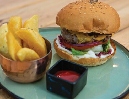 Το μοναδικό burger του Monsieur Barbu