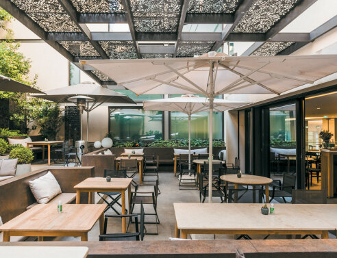 B&E Goulandris Café- Restaurant, τέχνη και δημιουργική κουζίνα στο Ίδρυμα Β&Ε Γουλανδρή