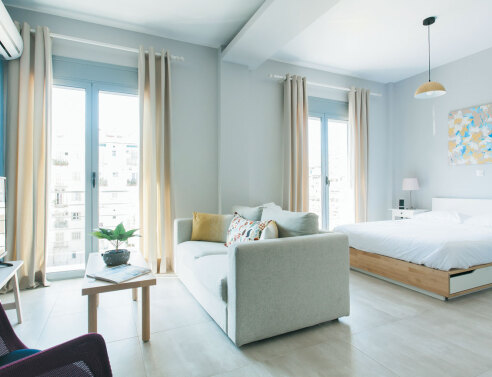 Omnia Pagrati Apartments by K. Erikat, άψογης αισθητικής ενοικιαζόμενα dιαμερίσματα